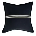 Homeko Large Geometric Striped Cushion Covers