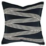 Homeko Large Geometric Striped Cushion Covers