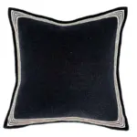 Homeko Large Geometric Striped Cushion Covers