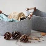 Homeko_Large_Gray_Felt_Storage_Baskets_with_Handles_-_-4255526 Homeko Large Gray Felt Storage Baskets with Handles
