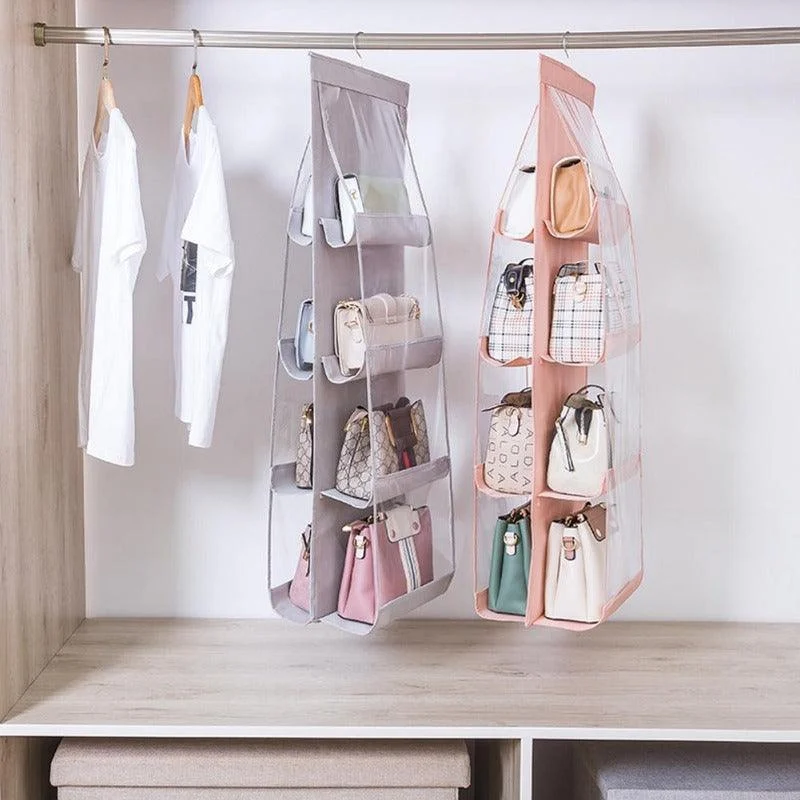 Homeko Layered Hanging Wardrobe Organizer Storage Bag -