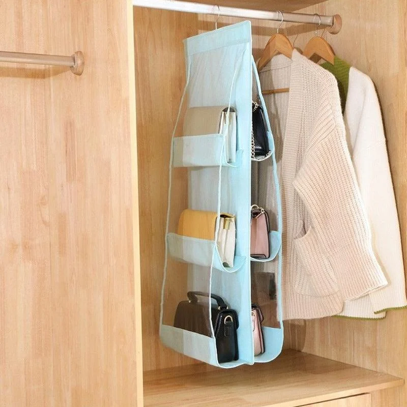 Homeko Layered Hanging Wardrobe Organizer Storage Bag -