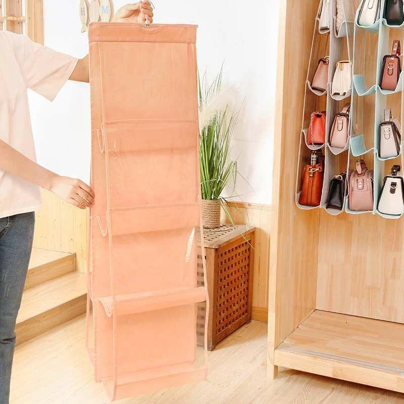 Homeko Layered Hanging Wardrobe Organizer Storage Bag -