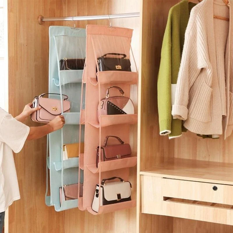 Homeko Layered Hanging Wardrobe Organizer Storage Bag -