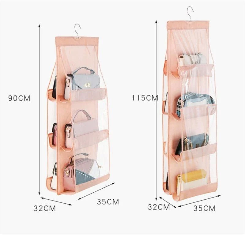 Homeko Layered Hanging Wardrobe Organizer Storage Bag -