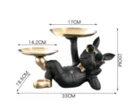 Homeko_Lazy_Bulldog_Sculpture_With_Double_Tray_-_-4255930 Homeko Lazy Bulldog Sculpture With Double Tray