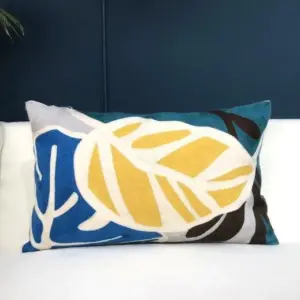 Homeko Leaf Pillow Covers