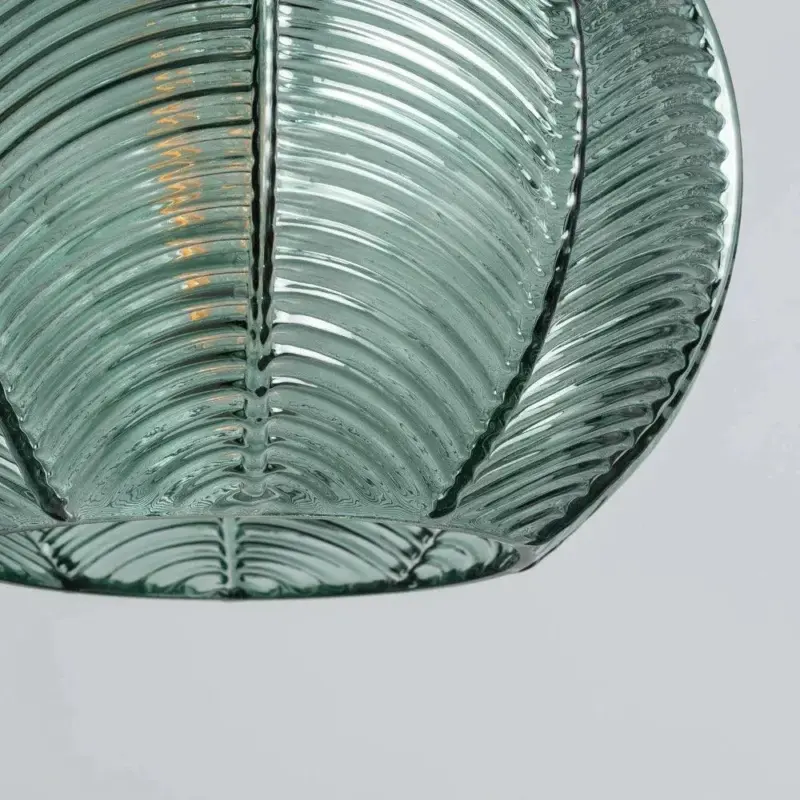 Homeko Leaf Textured Glass Pendant Lights