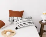 Homeko Leather Pillow Cover