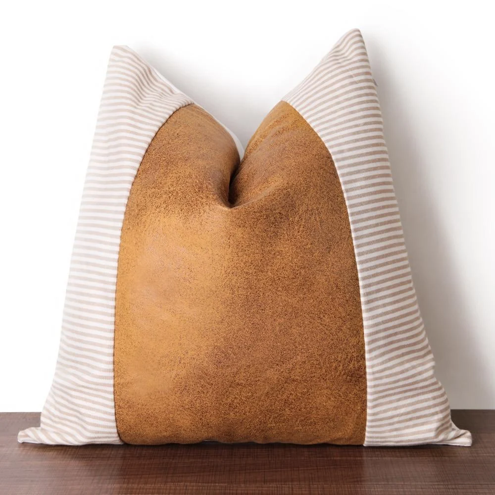 Homeko Leather Pillows -