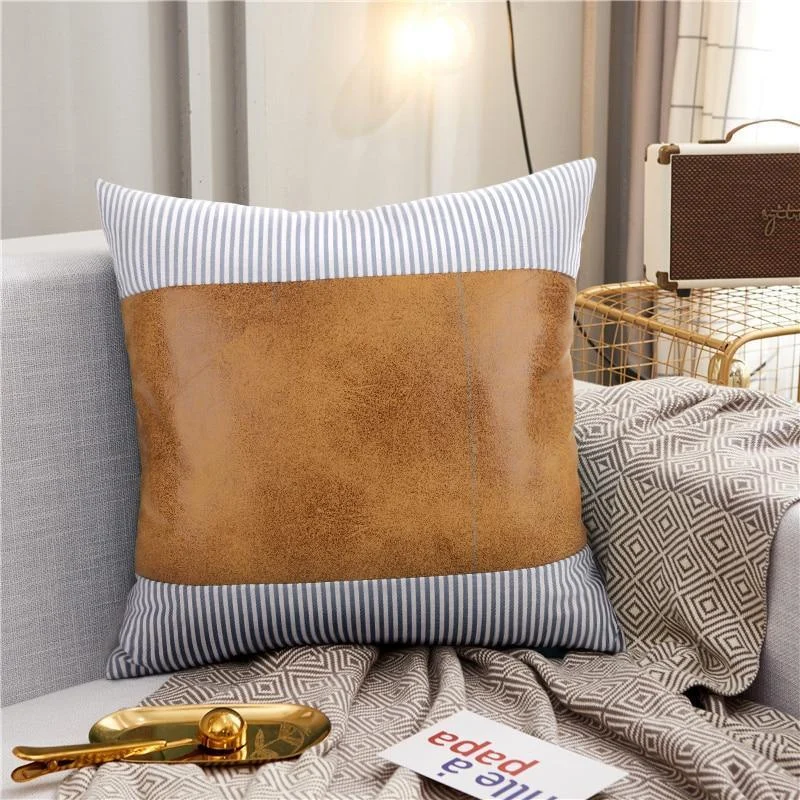 Homeko Leather Pillows -