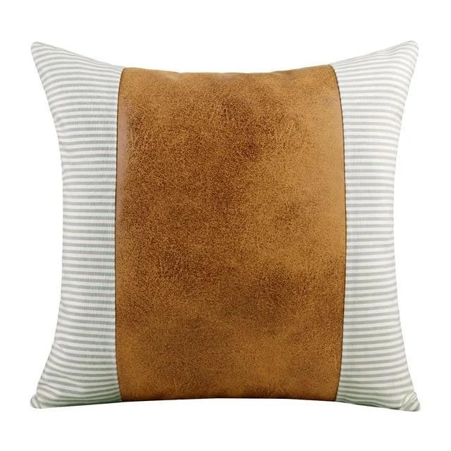 Homeko Leather Pillows -