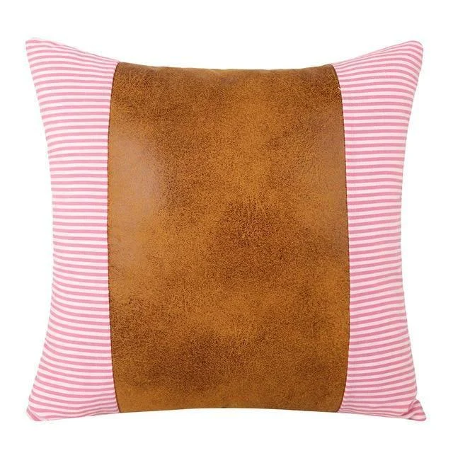 Homeko Leather Pillows -