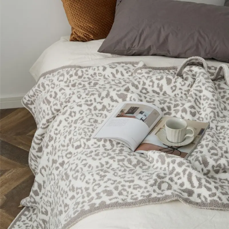 Homeko Leopard Throw
