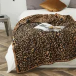 Homeko Leopard Throw