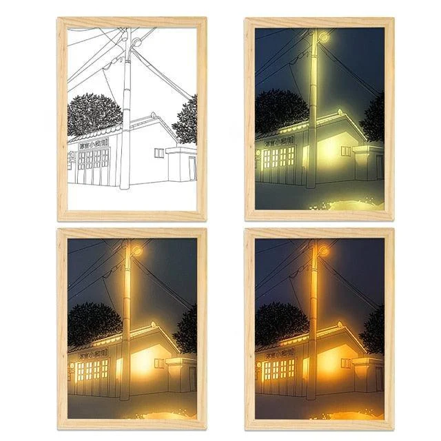 Homeko Light Up Wall Art -