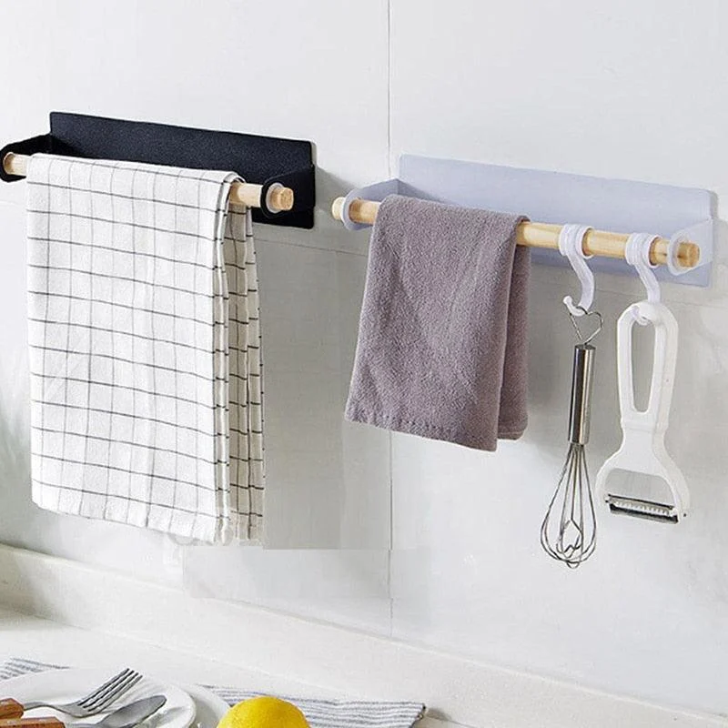 Homeko Lindsay Kitchen Towel Rack & Paper Towel Holder -