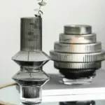 Homeko_Linear_Abstract_Gray_Decorative_Glass_Vase_-_-4260551 Homeko Linear Abstract Gray Decorative Glass Vase