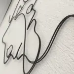 Homeko Linear Metal Wall Sculpture