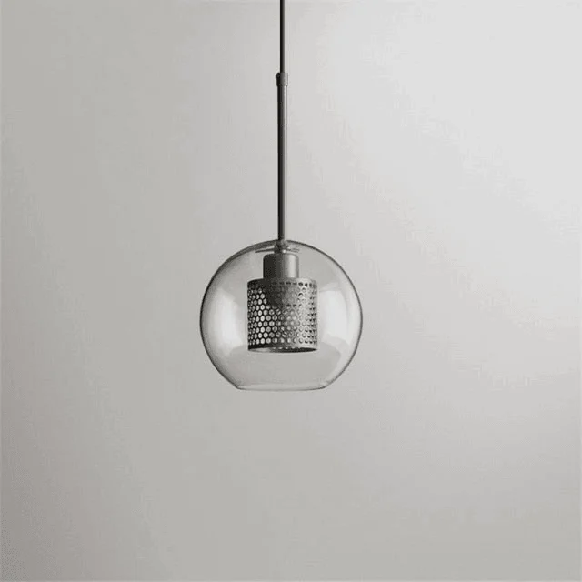 Homeko Loft Glass Ball Pendant Light -