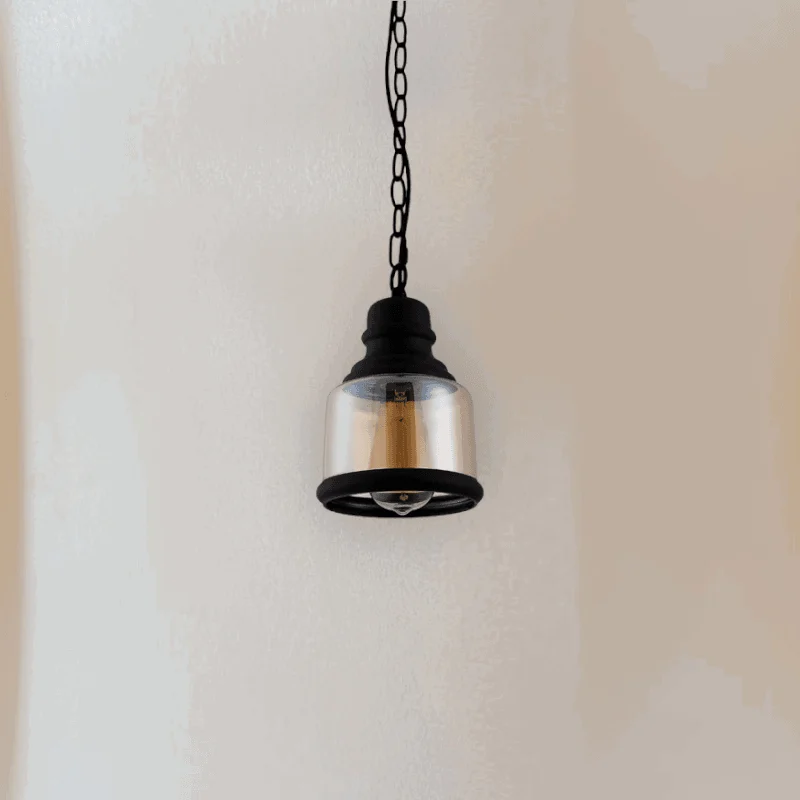 Homeko Loft Glass Lamp Bar Pendant Light -