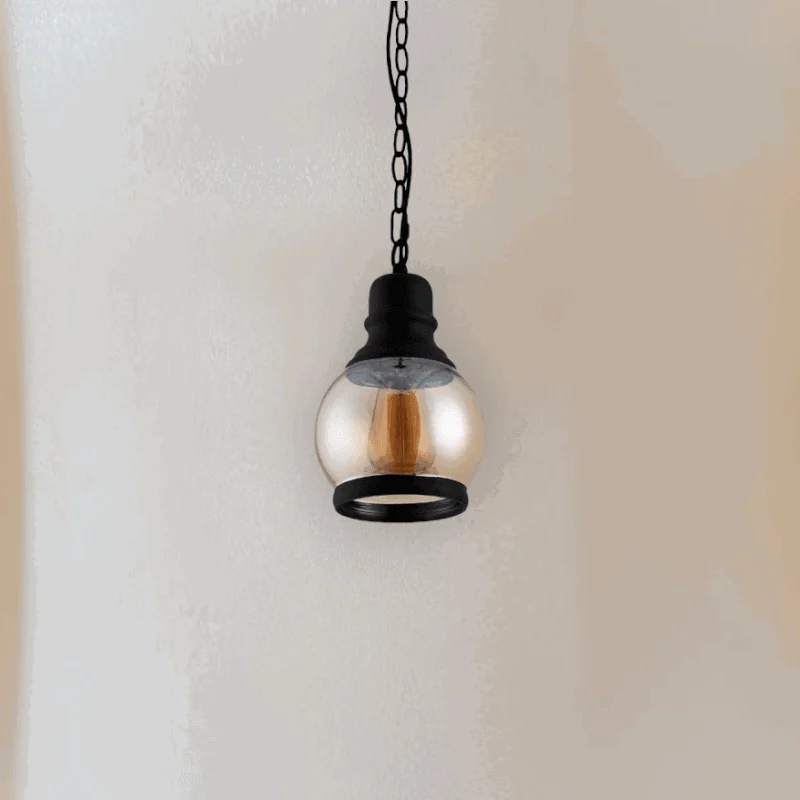 Homeko Loft Glass Lamp Bar Pendant Light -