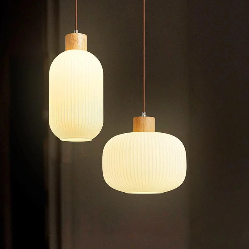 Homeko Loft Glass Lampshade Pendant Lamp -