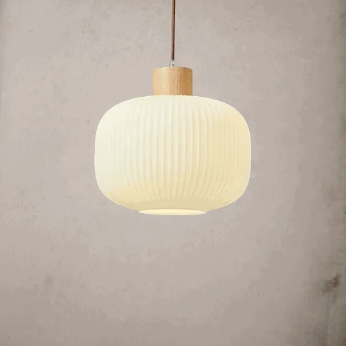 Homeko Loft Glass Lampshade Pendant Lamp -