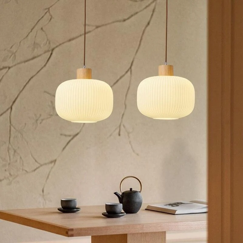 Homeko Loft Glass Lampshade Pendant Lamp -