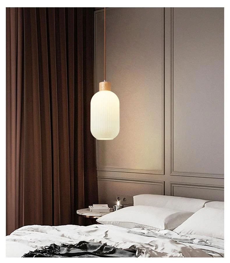 Homeko Loft Glass Lampshade Pendant Lamp -