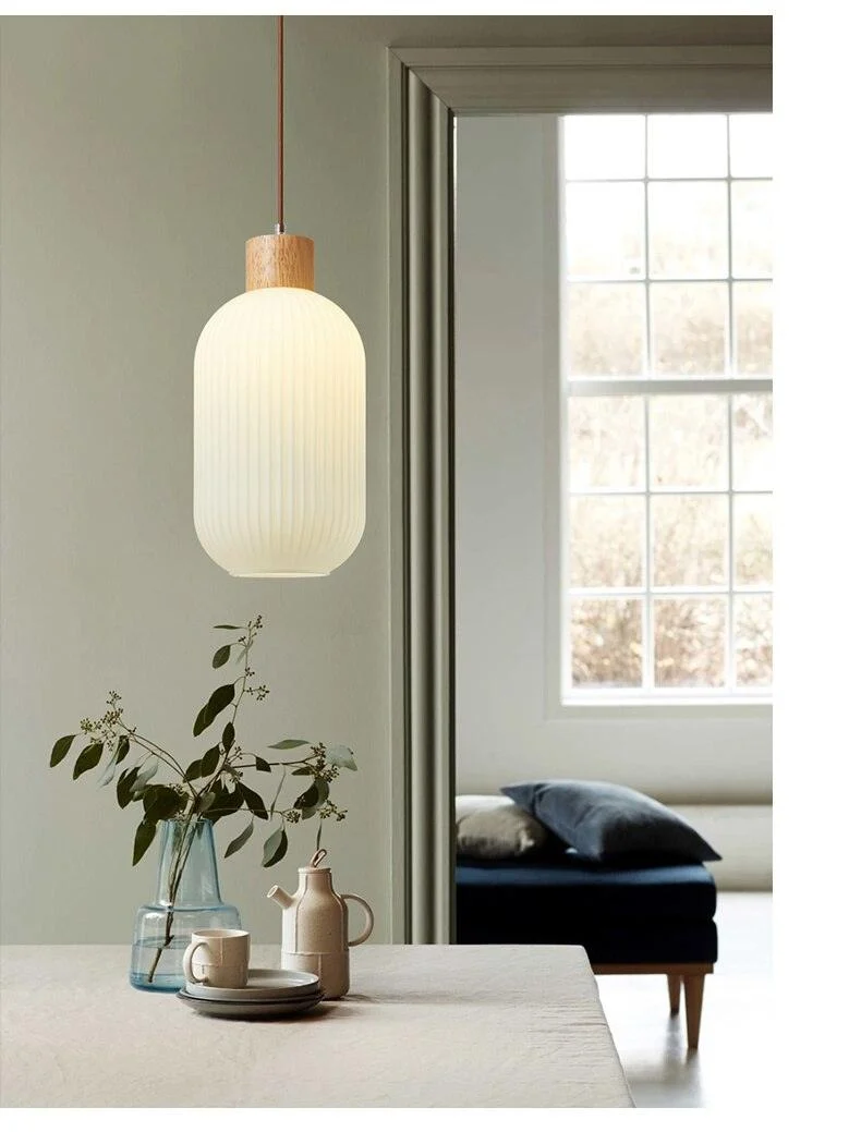 Homeko Loft Glass Lampshade Pendant Lamp -