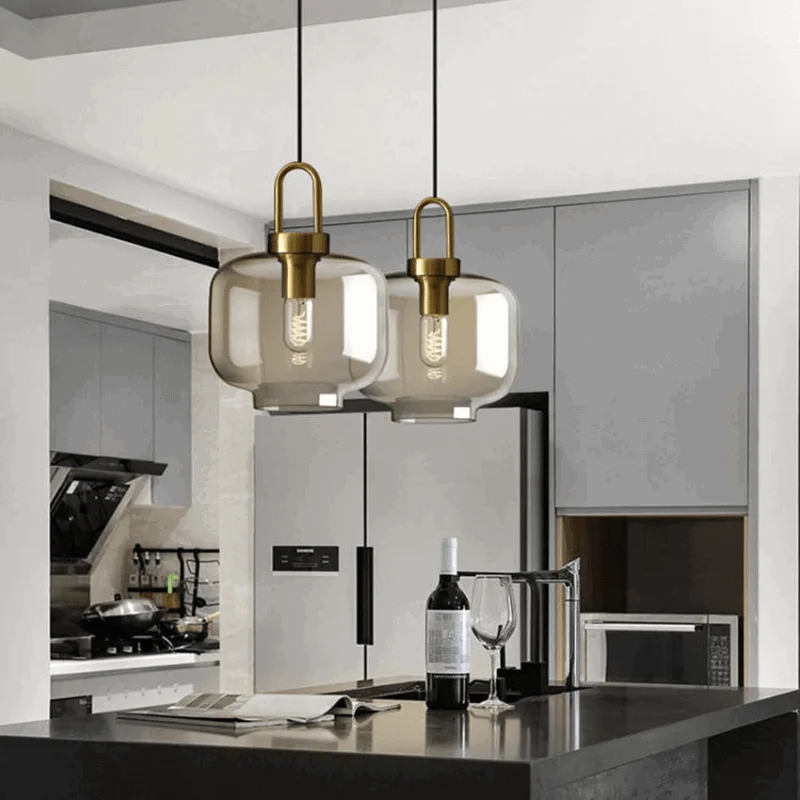 Homeko Loft Glass Pendant Light -