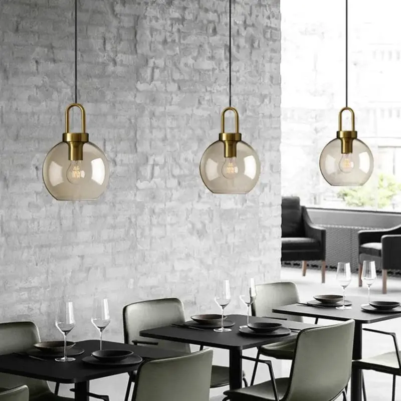 Homeko Loft Glass Pendant Light
