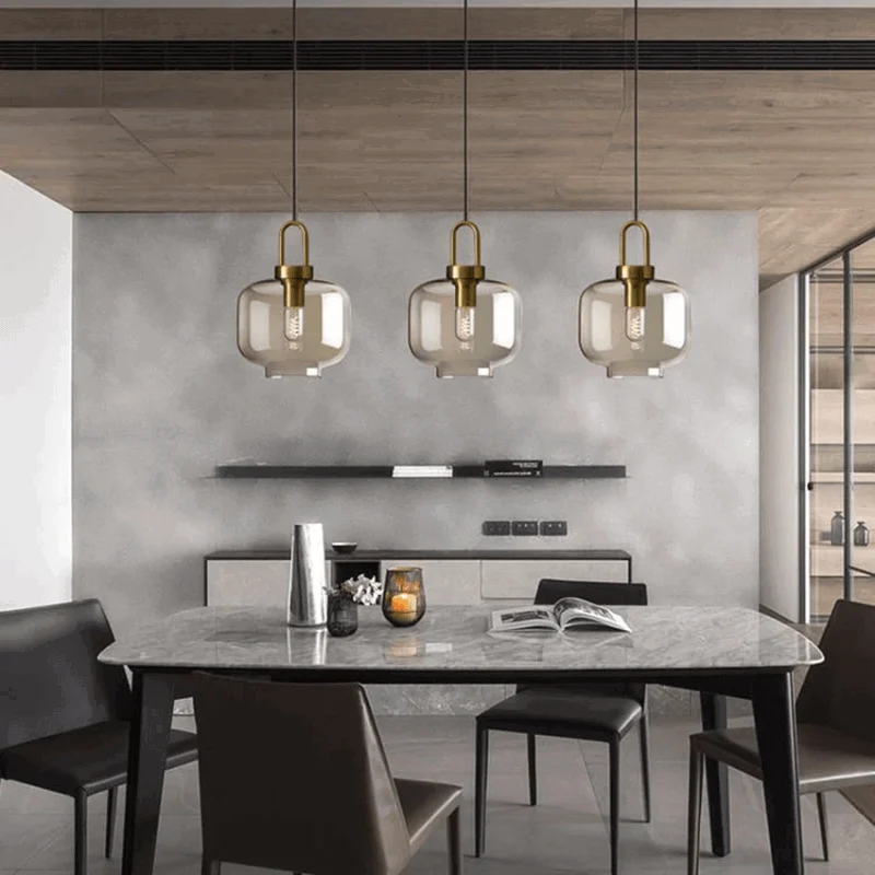 Homeko Loft Glass Pendant Light -