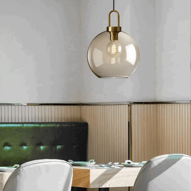 Homeko Loft Glass Pendant Light -