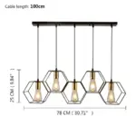 Homeko_Loft_LED_Metal_Pendant_Lamp_-_-4261290 Homeko Loft LED Metal Pendant Lamp