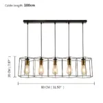 Homeko_Loft_LED_Metal_Pendant_Lamp_-_-4261294 Homeko Loft LED Metal Pendant Lamp