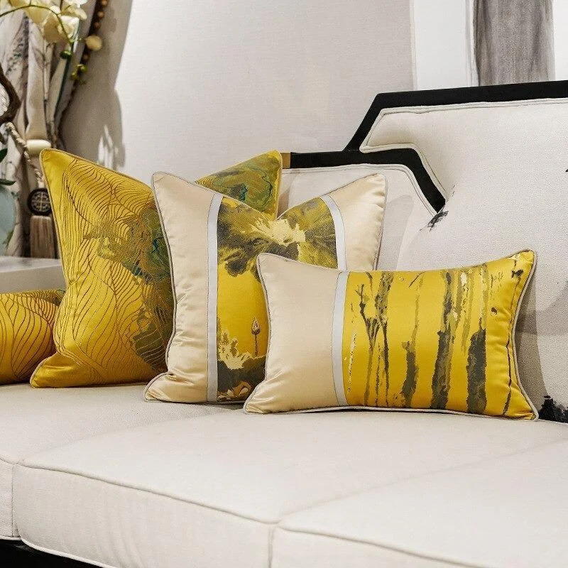 Homeko Lotus Pillow Covers -