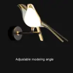 Homeko Love Birds Wall Lamp