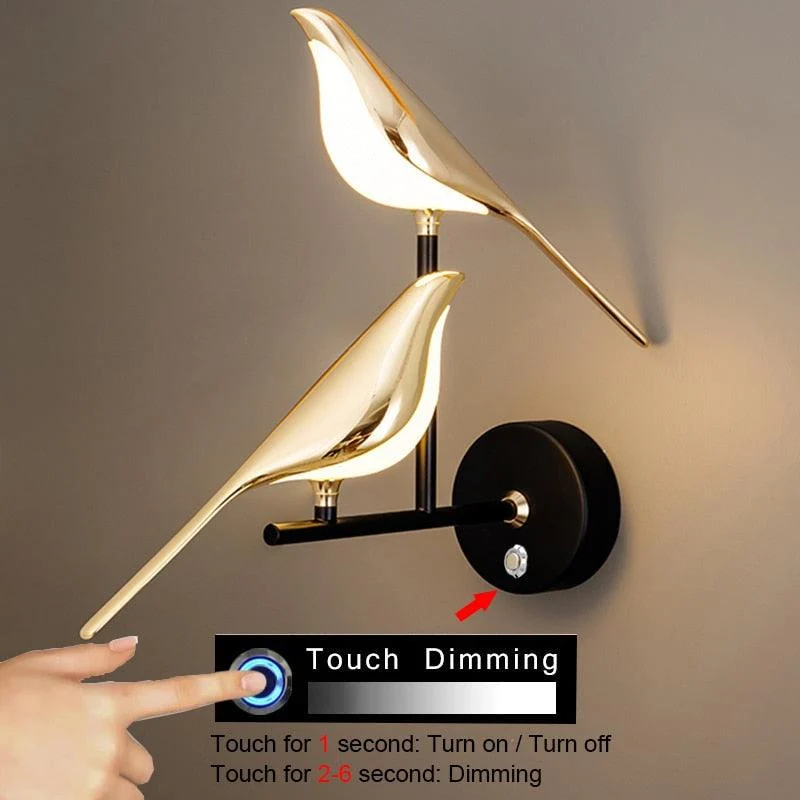 Homeko Love Birds Wall Lamp -