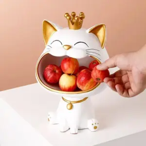 Homeko Lucky Cat Storage Bin