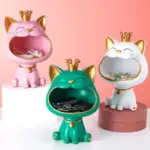 Homeko_Lucky_Cat_Storage_Bin_-_-4261784 Homeko Lucky Cat Storage Bin
