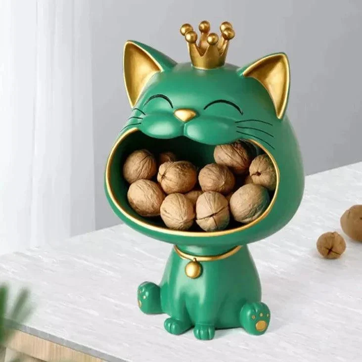 Homeko Lucky Cat Storage Bin -