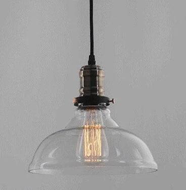 Homeko Luminaire Clear Glass Pendant Lights -