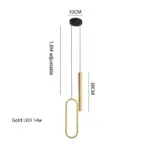 Homeko Lustre Minimalist LED Pendant Lights