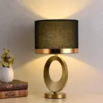 Homeko Luxury Cloth Covered Desk Lamp