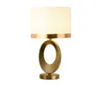 Homeko Luxury Cloth Covered Desk Lamp