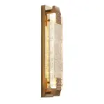 Homeko Luxury Crystal Rectangular Bubble Wall Lamp