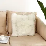 Homeko Luxury Faux Fur Pillow Cover