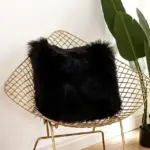 Homeko Luxury Faux Fur Pillow Cover